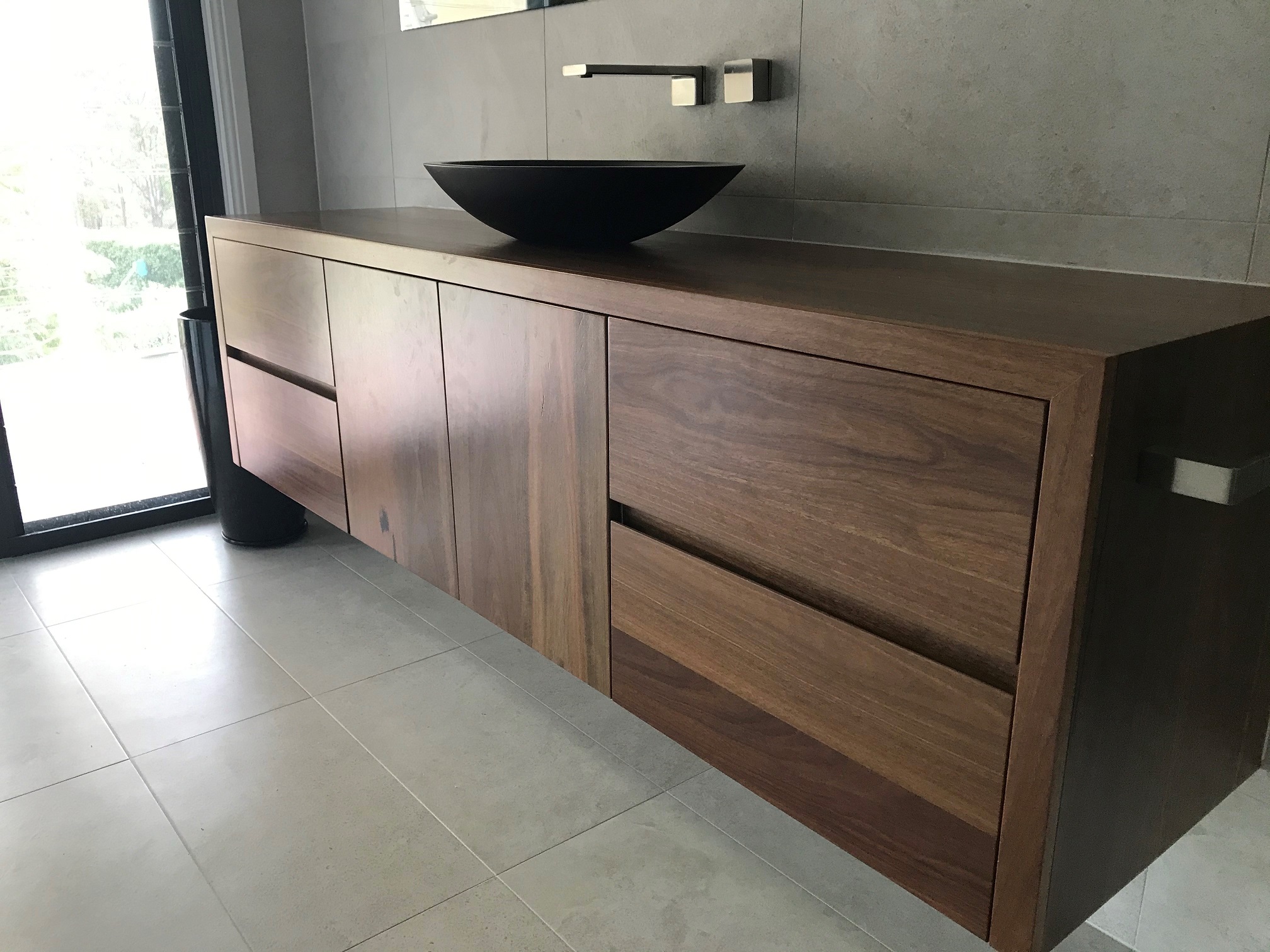 Solid Timber Vanity Grandchester Designs